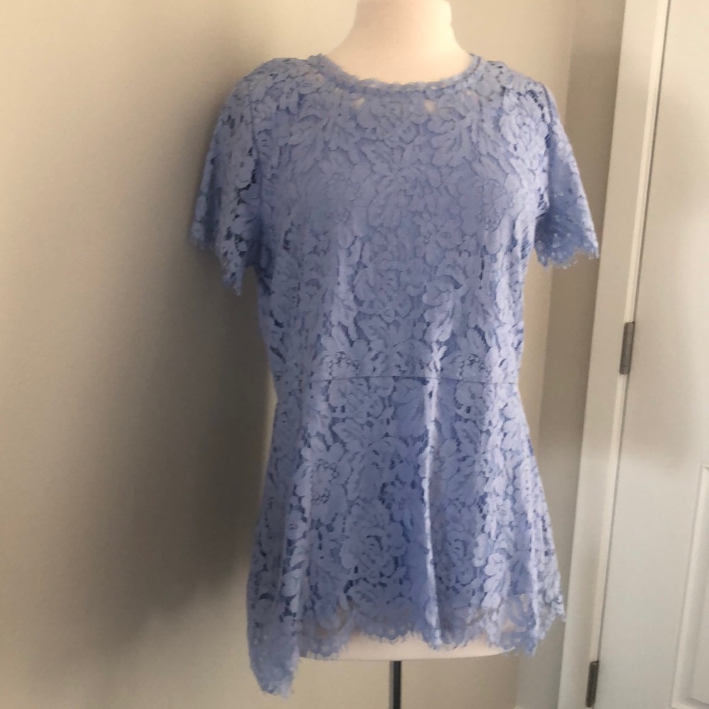 Lace Pattern Blouse - image 1
